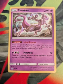 Mewtwo - SM214 Holo Promo Sun & Moon Promo NM - Image 1