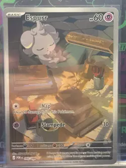 Pokemon Espurr 095/088 Full Art Holo Perfect Order TCG - Image 1