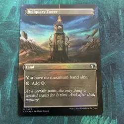 MTG English Reliquary Tower (Borderless) NM Foil Commander Masters - Image 1