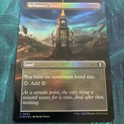 MTG English Reliquary Tower (Borderless) NM Foil Commander Masters - Image 2