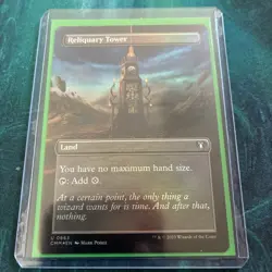 MTG English Reliquary Tower (Borderless) NM Foil Commander Masters - Image 4