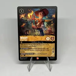 2026 Disney Lorcana Wilds Unknown Woody - Jungle Guide 15/204 Regular - Image 1