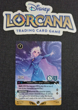 Disney Lorcana Elsa Ice Maker Non-Foil Promo DLC Challenge 6/C2 EN 7 NM Rare - Image 1