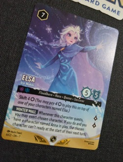 Disney Lorcana Elsa Ice Maker Non-Foil Promo DLC Challenge 6/C2 EN 7 NM Rare - Image 2