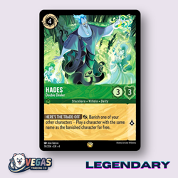 Hades Double Dealer 74/204 Legendary Ursula's Return NM Hercules Disney Lorcana - Image 1