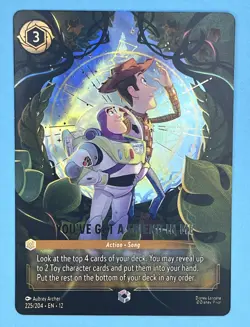 Disney Lorcana Wilds Unknown Enchanted "You've Got a Friend in Me" NM *Read* - Image 2