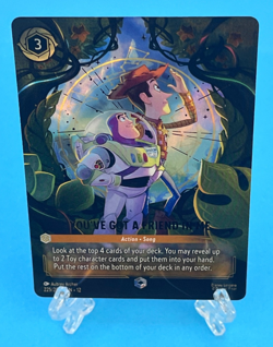 Disney Lorcana Wilds Unknown Enchanted "You've Got a Friend in Me" NM *Read* - Image 3