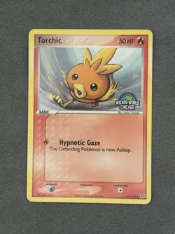 RARE 🔥 Pokemon Card - Torchic Emerald 69/106 Wizard World Chicago Promo Stamped - Image 1