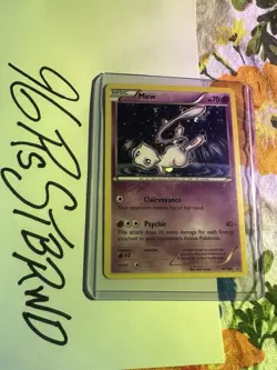 Mew XY192 Black Star Promo Cosmos Holo 2017 Pokemon Card - NM/LP - Image 2