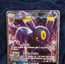 Umbreon GX 80/149 Sun & Moon Ultra Rare Holo Pokemon Card MP - Image 2