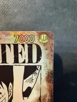 Monkey D. Luffy Wanted Poster OP13-118 Carrying On His Will Foil - Image 3