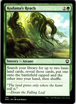 Kodama's Reach 134 Common Commander: Dominaria United Magic: The Gathering NM - Image 1