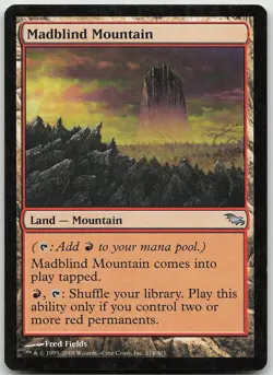 Madblind Mountain Shadowmoor NM MTG - Image 1