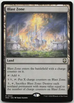 Blast Zone 322 Rare Commander: Modern Horizons 3 NM MTG - Image 1