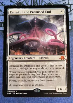 Magic: the Gathering Eldritch Moon Emrakul, the Promised End (NM) - Image 1