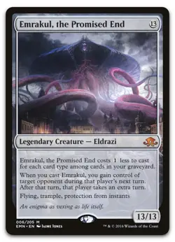 Emrakul, the Promised End #6 (LP) Eldritch Moon EMN Magic MTG - Image 1