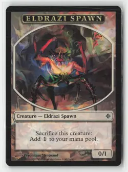 Eldrazi Spawn Token (1c) 1C Token Rise of the Eldrazi Magic: The Gathering NM - Image 1