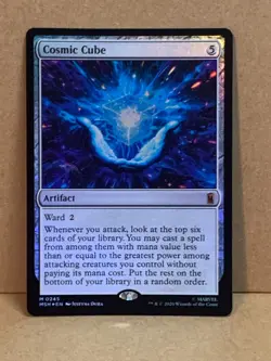 MTG Marvel Super Heroes - Cosmic Cube -0245 - FOIL - Image 1
