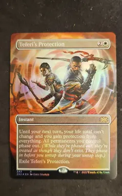 Teferi's Protection (Borderless) Double Masters 2022 Foil - Image 1