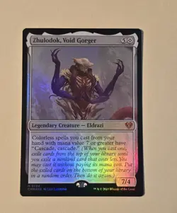 MTG Zhulodok, Void Gorger Foil NM Commander Masters Fast FREE Shipping! - Image 1