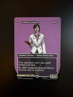MTG Marvel Super Heroes Jennifer Walters Borderless 0355 Non-Foil - Image 1