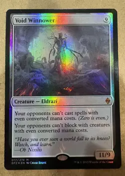 MTG: Void Winnower (Foil) (LP): Battle For Zendikar 017/275 M - Image 1