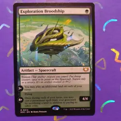 Exploration Broodship #14 MTG Edge of Eternities NM/M - Image 1