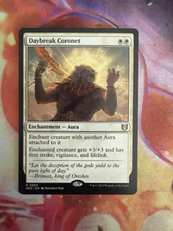 MTG Daybreak Coronet - Wilds of Eldraine Commander #065 NM - Image 1