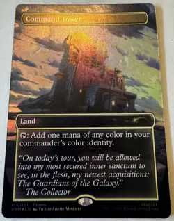 Magic MTG Command Tower 0001 Marvel Super Heroes Disney Promo Foil 2026 - Image 1