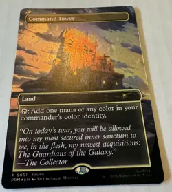 Magic MTG Command Tower 0001 Marvel Super Heroes Disney Promo Foil 2026 - Image 3