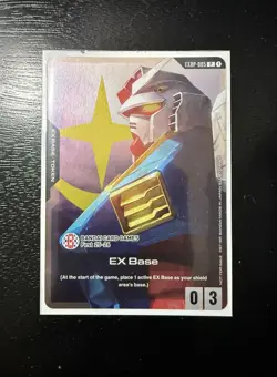EX BASE (EXBP-005) - Gundam TCG Bandai Card Fest 25-26 Exclusive - Image 1