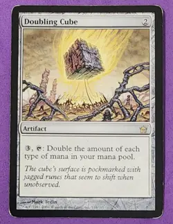 MTG Magic The Gathering - Doubling Cube - Fifth Dawn LP slight edge wear - Image 1