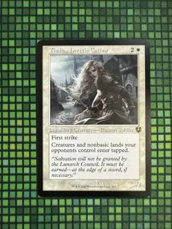 MTG Thalia, Heretic Cathar #351 Retro Frame Rare Innistrad Remastered (INR) - Image 1