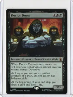 Doctor Doom (95) - **Foil** - Marvel Super Heroes (MSH) - NM - Image 1