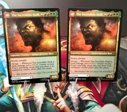 Bruce Banner The Incredible Hulk 49 Magic The Gathering Marvel Super Heroes M NM - Image 1