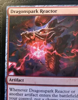 Dragonspark Reactor 137/302 Uncommon Kamigawa: Neon Dynasty Magic: The Gathering - Image 2