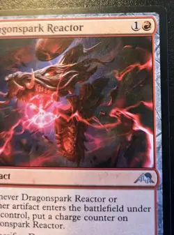 Dragonspark Reactor 137/302 Uncommon Kamigawa: Neon Dynasty Magic: The Gathering - Image 3