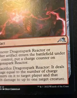 Dragonspark Reactor 137/302 Uncommon Kamigawa: Neon Dynasty Magic: The Gathering - Image 5