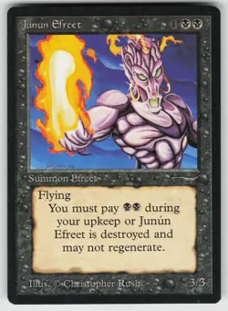 Junun Efreet Arabian Nights Rare MAGIC: THE GATHERING - Image 1