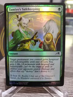 TAMIYO'S SAFEKEEPING 211 KAMIGAWA: NEON DYNASTY MAGIC: THE GATHERING FOIL LP - Image 1