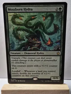Mossborn Hydra R 107 Foundations (FDN) MTG Regular NM - Image 1
