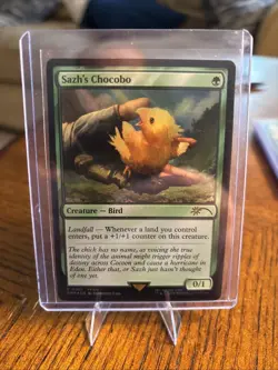 Magic: The Gathering Final Fantasy - Sazh’s Chocobo - Foil NM - Image 1