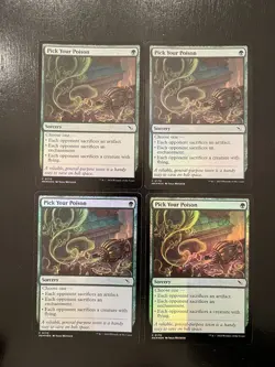 Pick Your Poison Foil X4X NM/M Murders at Karlov Manor MKM Magic Gathering MTG - Image 1