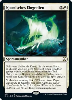 Kosmisches Eingreifen / Cosmic Intervention - COMMANDER - deutsch (nm +) Rare - Image 1