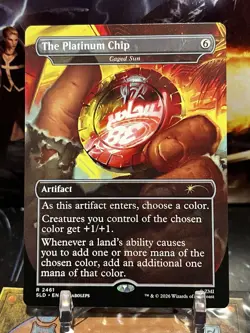 MTG | The Platinum Chip - Caged Sun (2461) NF [Secret Lair Fallout] - Image 1