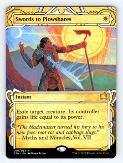 2021 MTG Swords to Plowshares #10 Rare - NM 💎 - Image 1
