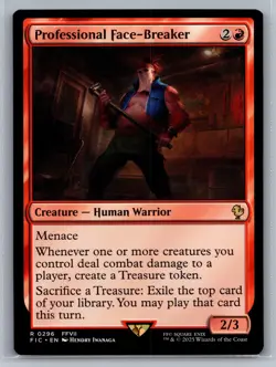 Professional Face-Breaker Commander: FINAL FANTASY #296 Magic MTG - Image 1