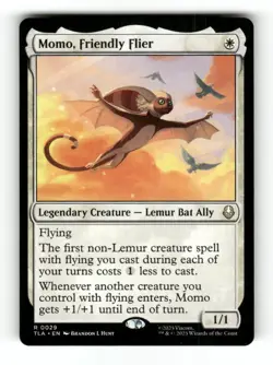 Momo, Friendly Flier Rare Avatar: The Last Airbender NM Magic - Image 2