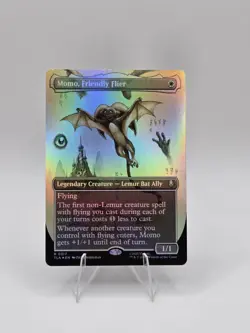 Momo, Friendly Flier (Borderless) Avatar: The Last Airbender Foil Near Mint - Image 1