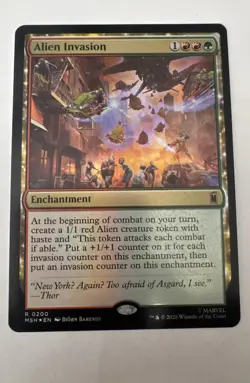 Alien Invasion Marvel Super Heroes Foil - Image 1